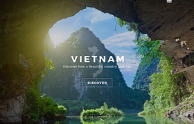 网站制作之Vietnam Discovery页面设计