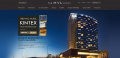 网站制作之THE MVL酒店